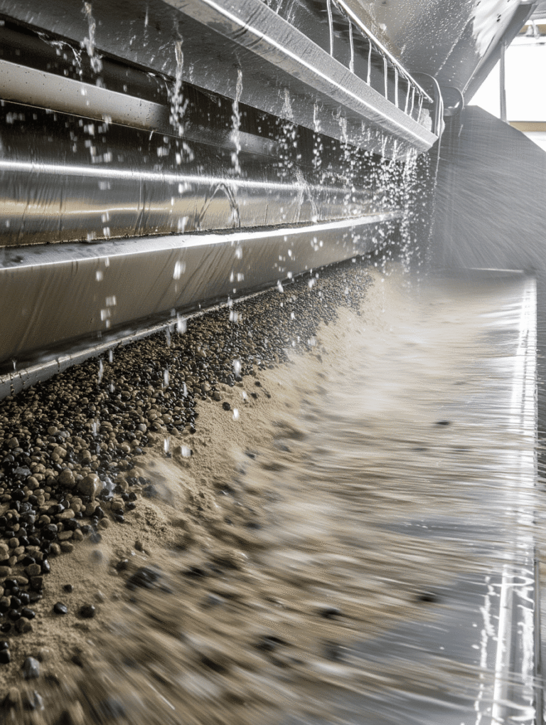 Guia: Como Projetar um Sistema de Lavagem e Desaguamento Eficiente para agregados