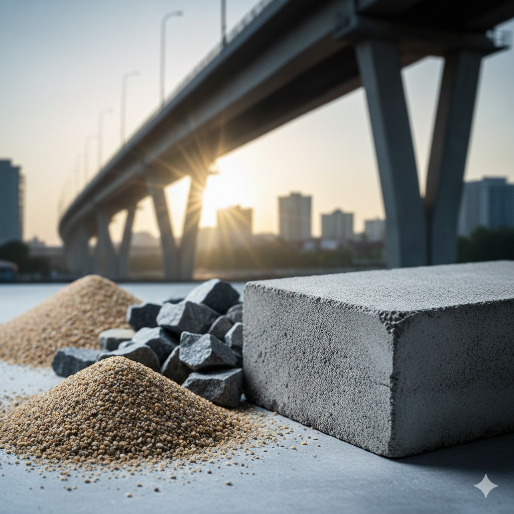 Como a Qualidade dos Agregados Influencia Diretamente a Durabilidade do Concreto