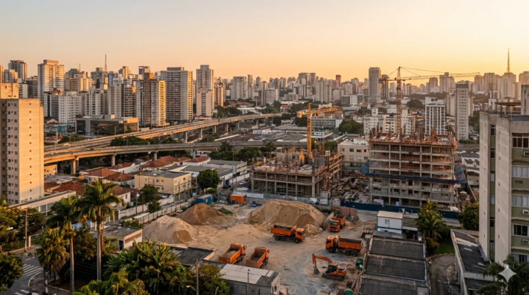 Por que a Areia é Estratégica para a Economia Brasileira e a Infraestrutura Urbana