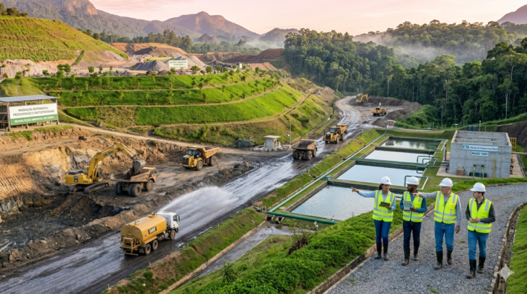 Mineração Responsável: Como Produtividade, Recuperação Ambiental e Sustentabilidade Podem Caminhar Juntas